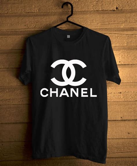 chanel t shirts cc logo.